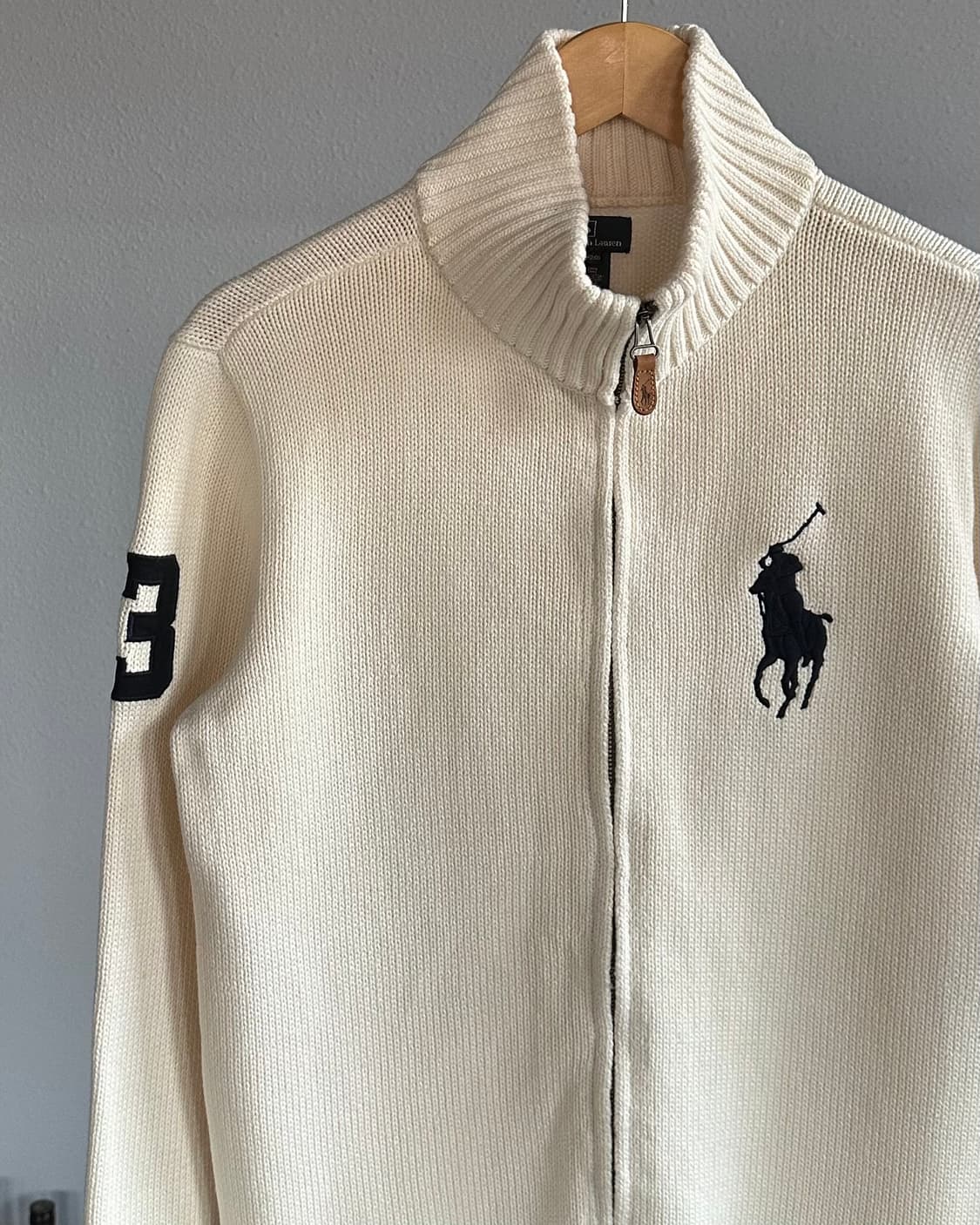 [XL]폴로 랄프로렌 빅포니 니트 집업 상품이미지3
