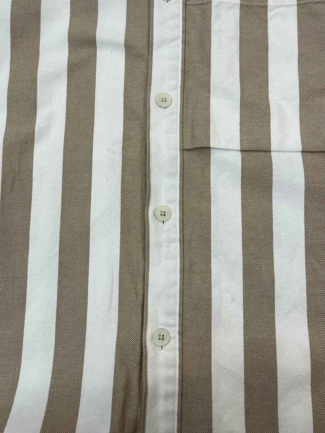 송지오 스트라이프 코튼 포켓 셔츠 자켓  #csz1590 상품이미지5