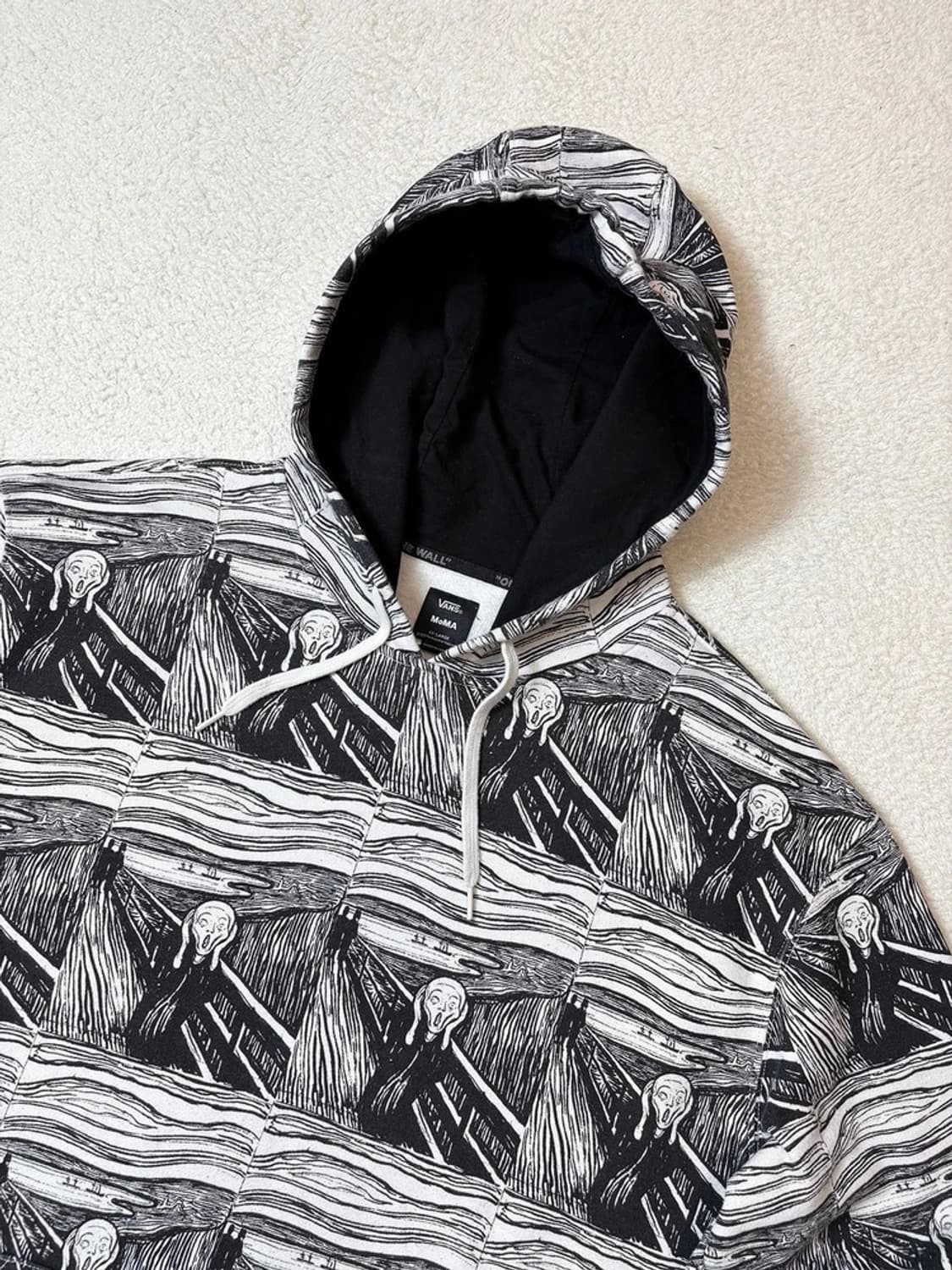 VANS x MoMA 에드바르트 뭉크 풀오버 후드티 PN6466    상품이미지3