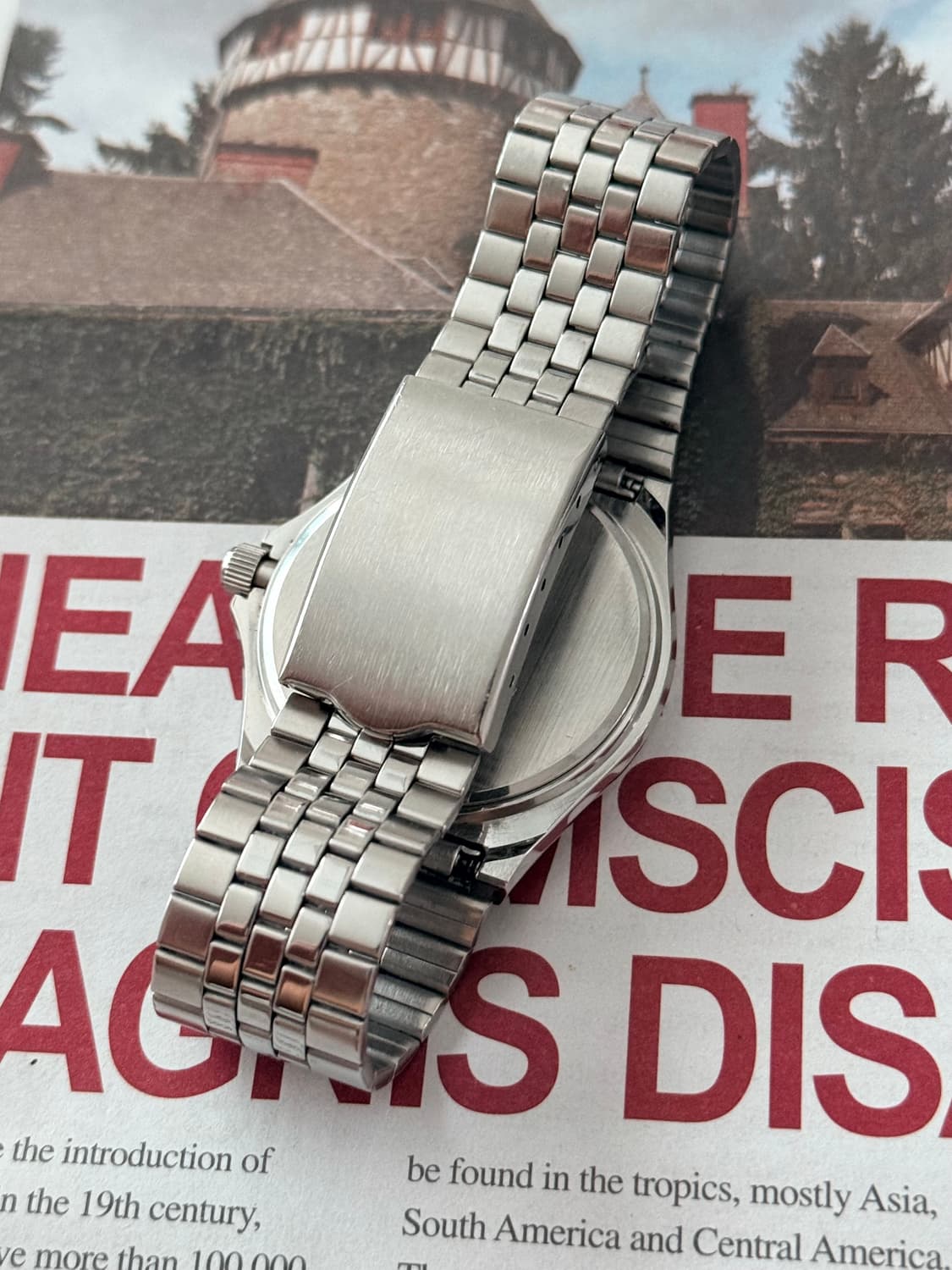 Seiko 세이코 쿼츠 Chronos 썬레이 Day Date 1990 상품이미지6