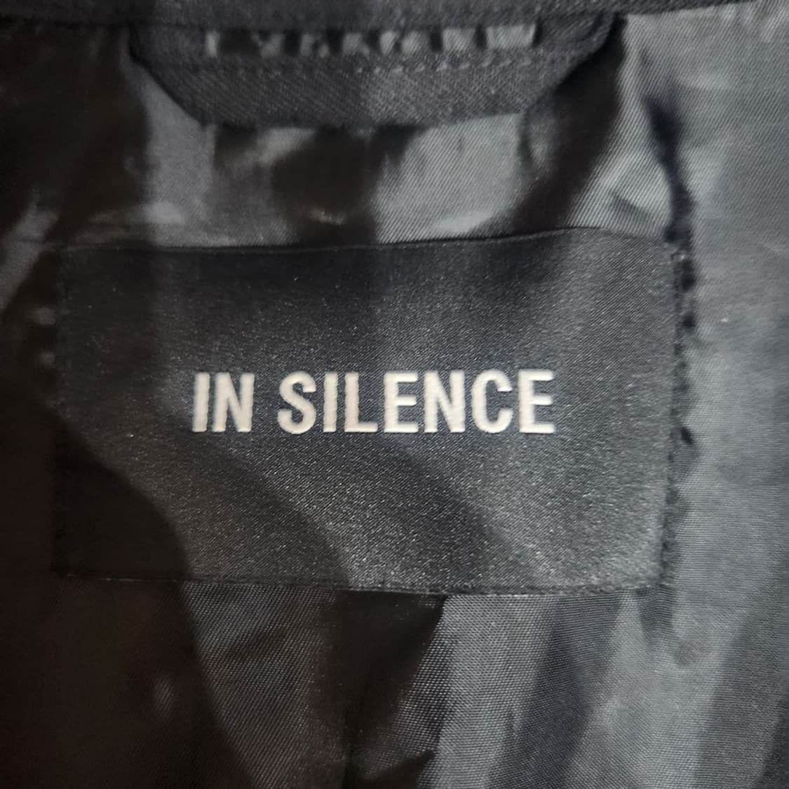 [남L]인사일런스 블랙 코치 자켓[Y63-210] 상품이미지8