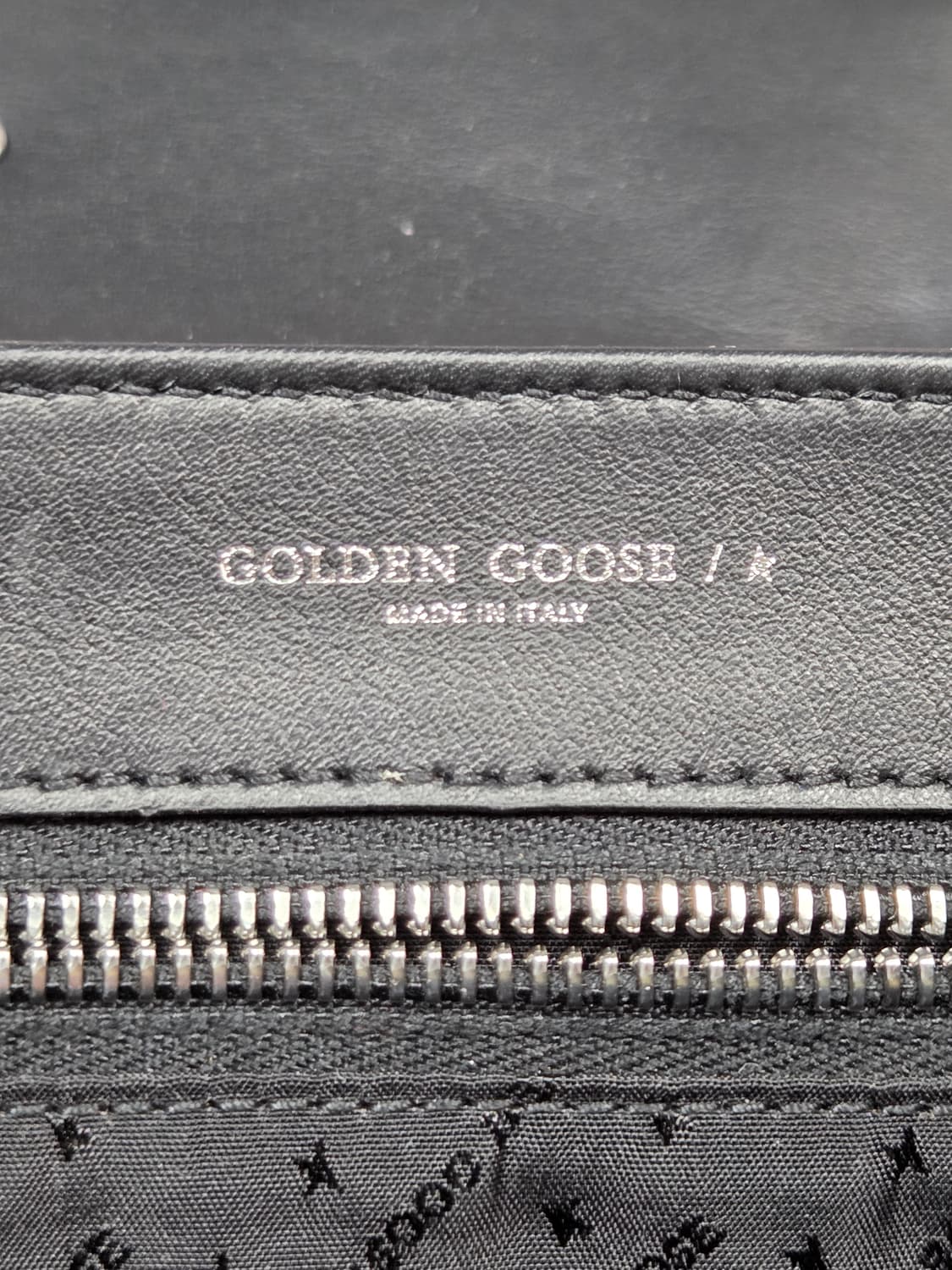 [골든구스] 웨스턴 버클 스터드 레오파드 송치 크로스백 | G00018 상품이미지8