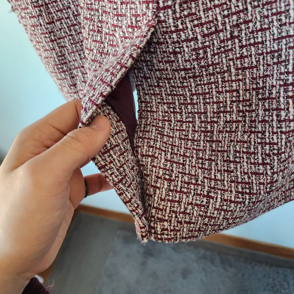 지고트 트위드 자켓 상품이미지6