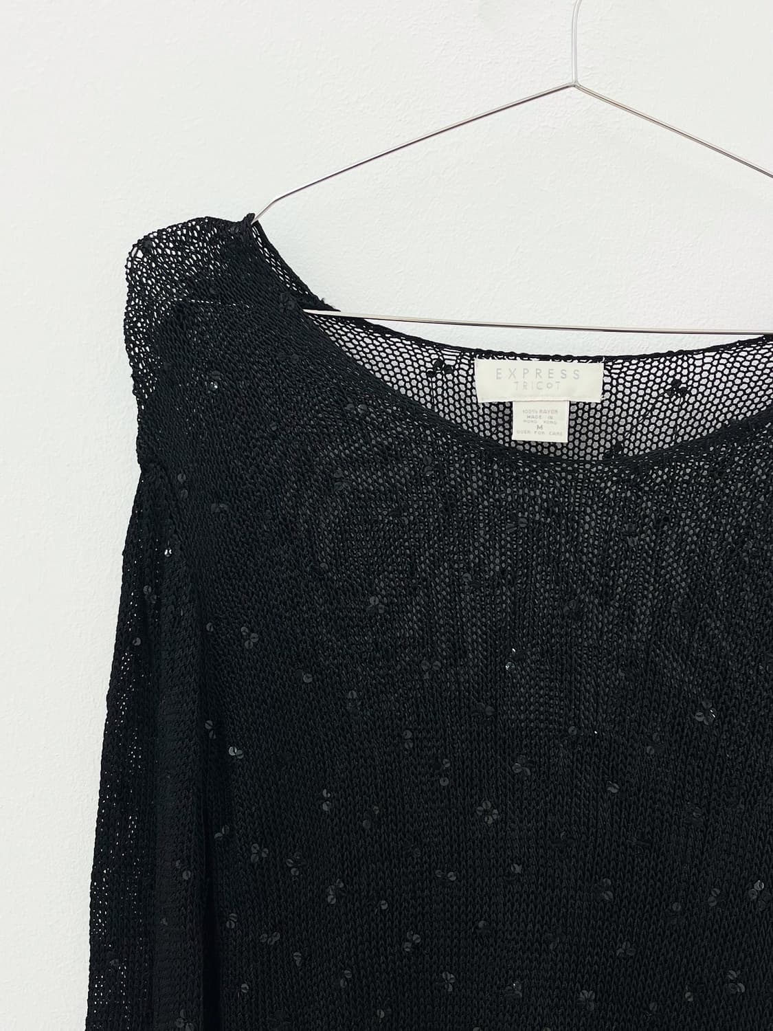 EXPRESS TRICOT see-through knit 상품이미지3