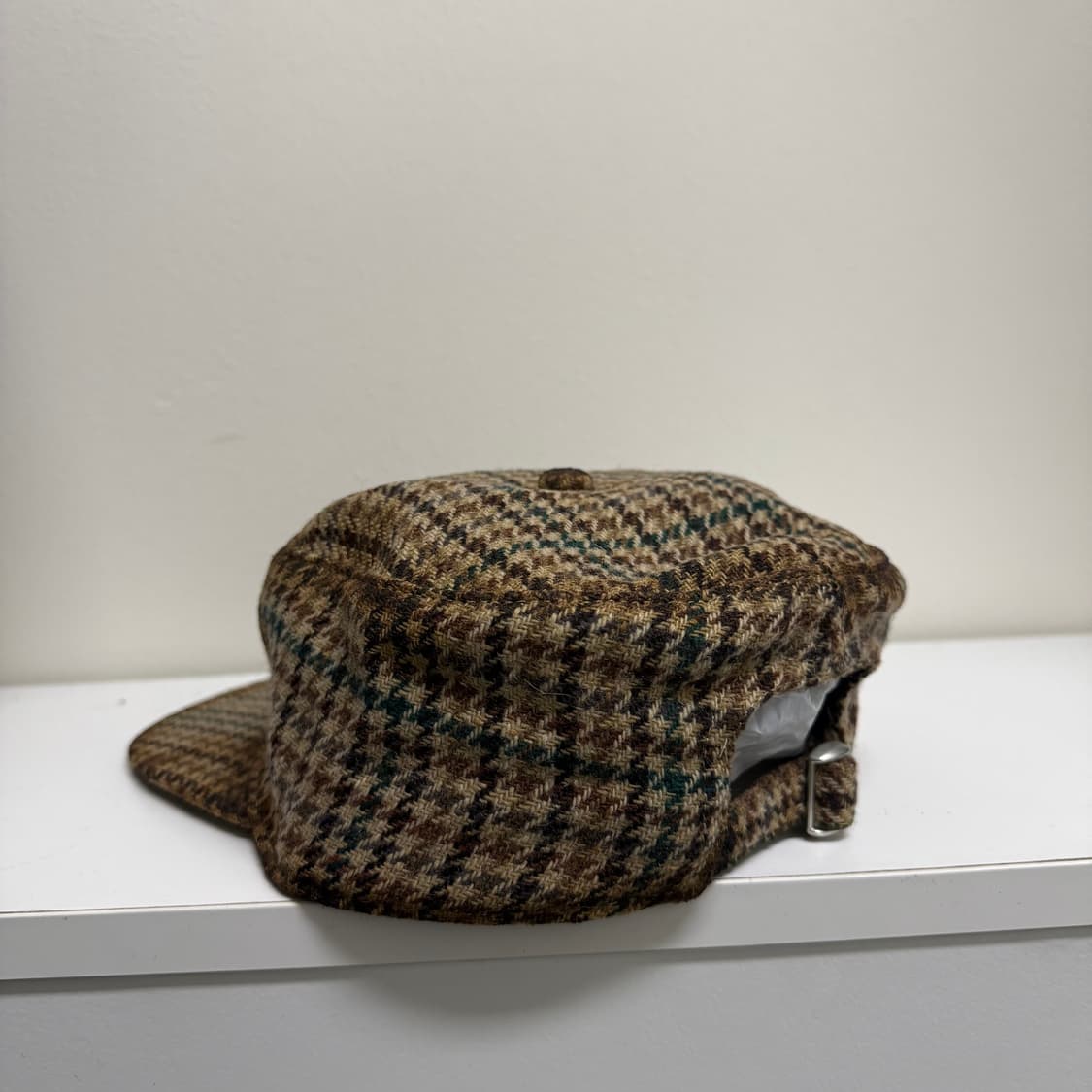 VINTAGE 체크보드 언더마이카 참 커스텀 박스 캡 상품이미지5