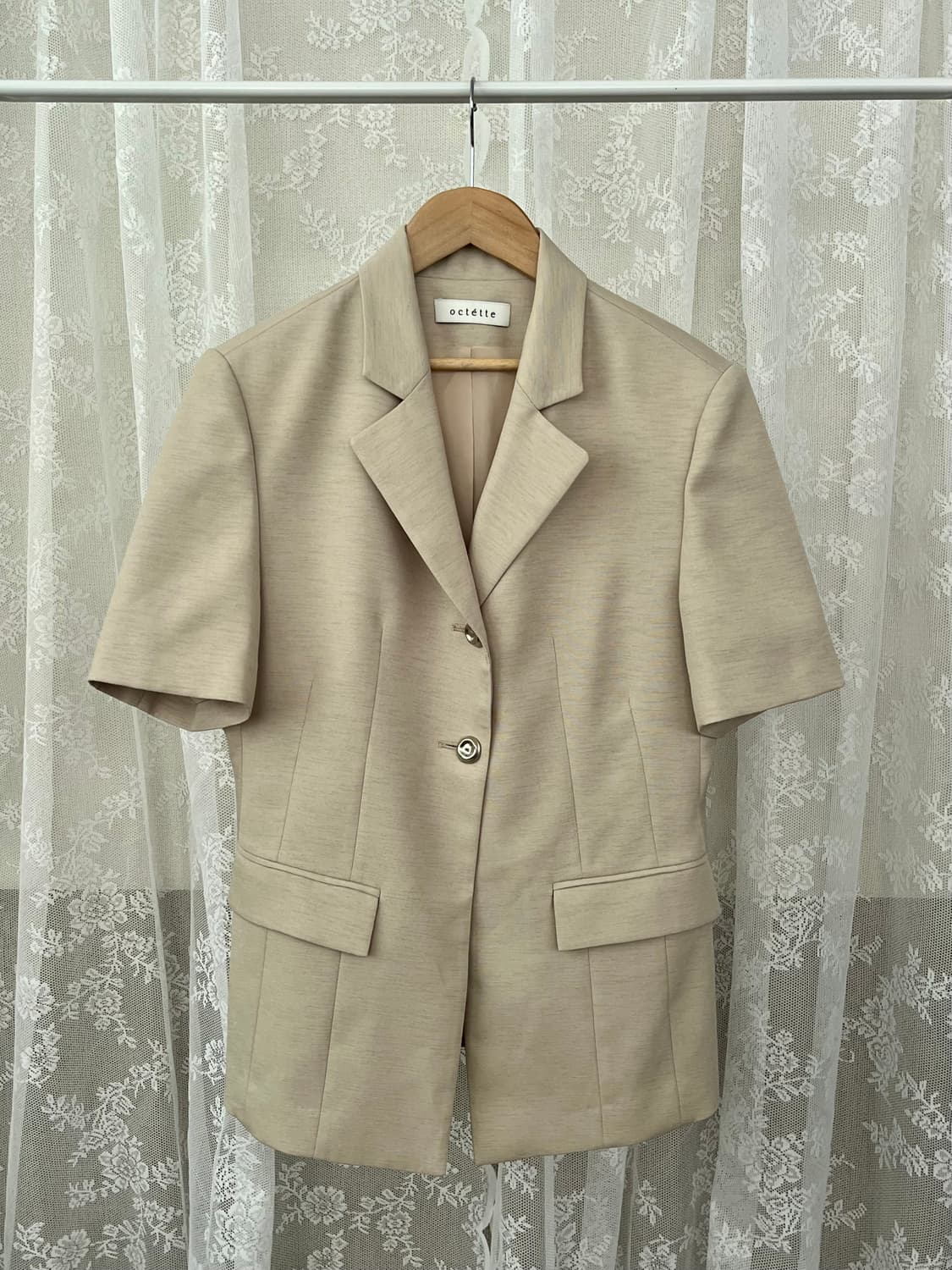 M) 오떼뜨 octette 반팔 블레이저 자켓 상품이미지1