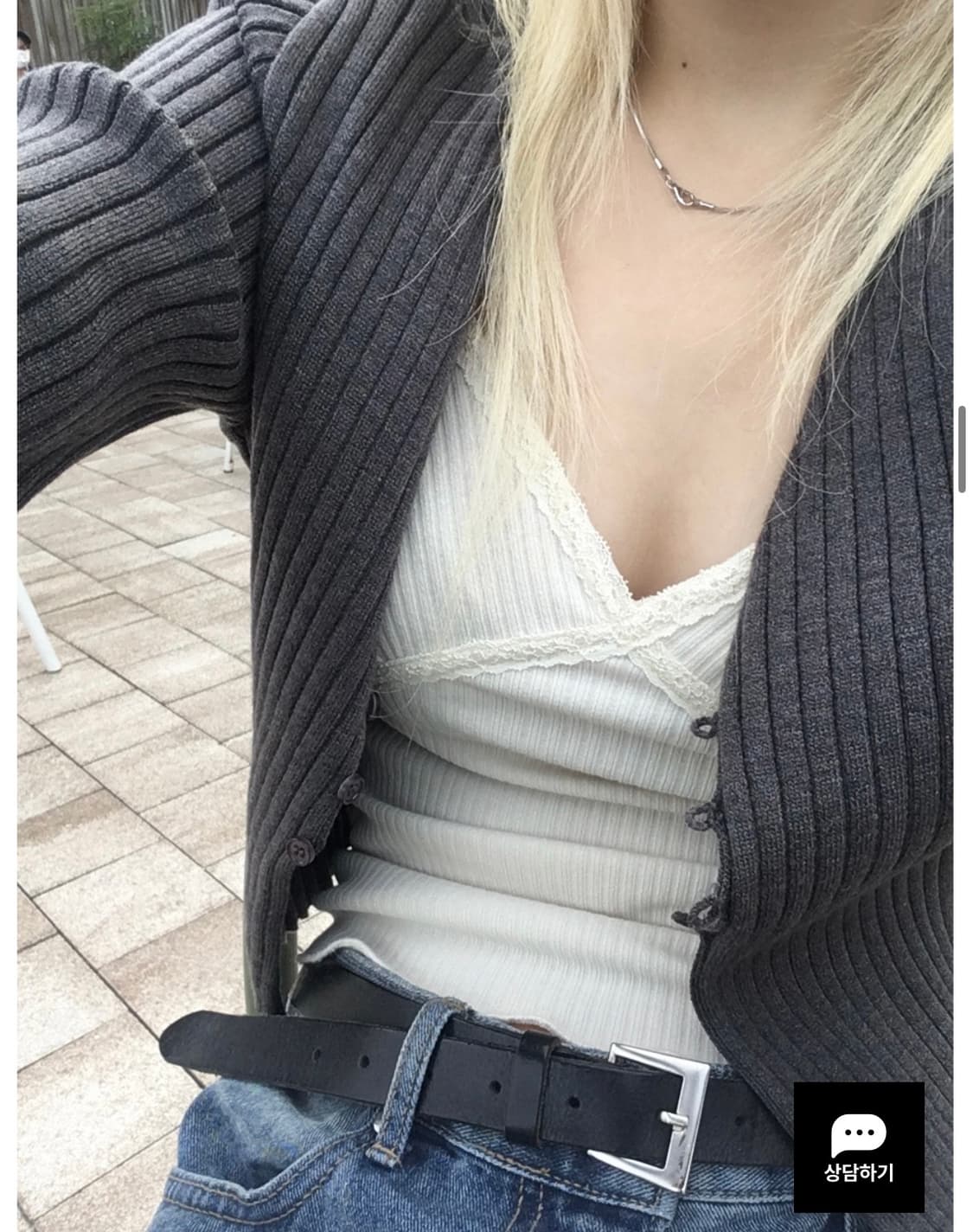 아워캐비넷 vert golgi cardigan 상품이미지2