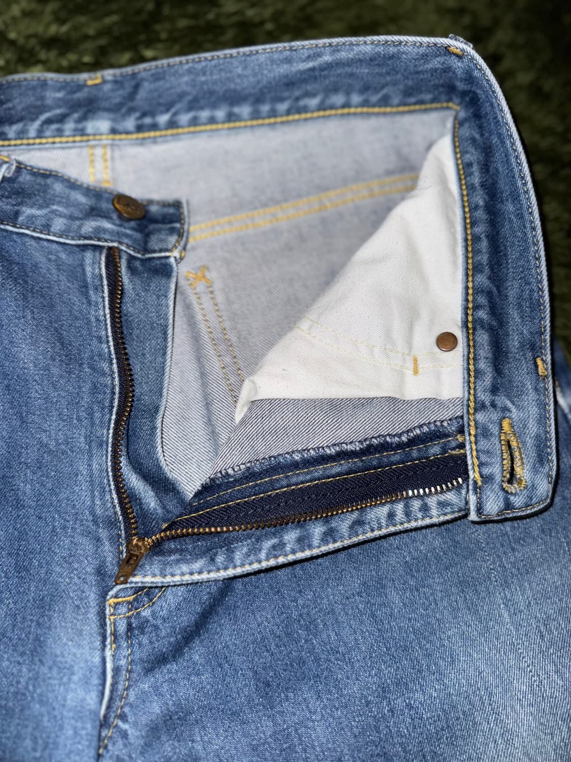 LEE Riders 리 Made in japan 빈티지 워싱 데님 팬츠 상품이미지3