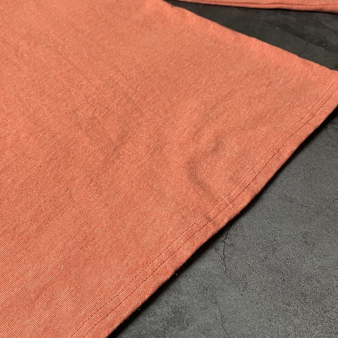 CARHARTT 칼하트 빈티지 오렌지코랄 코튼 긴팔 티셔츠 A00490 상품이미지7