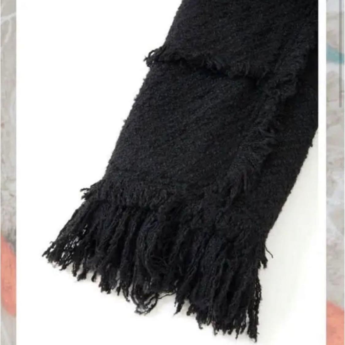 perverze 퍼버즈 트위드 프린지 코트 상품이미지5