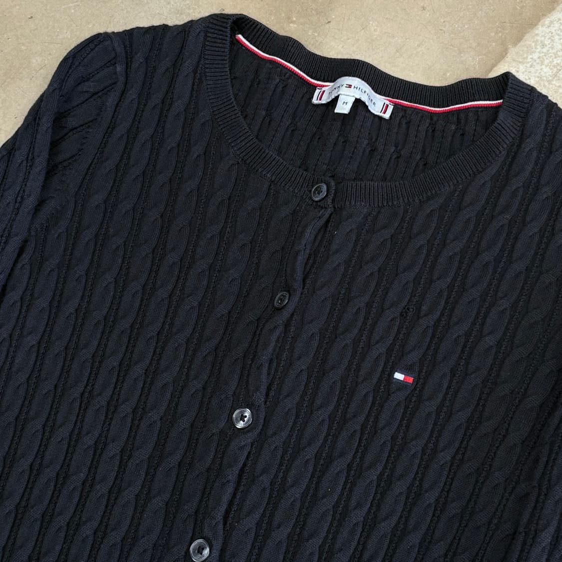 🫶🏻 타미힐피거 여성용 Cable 니트 가디건 🫶🏻 상품이미지2