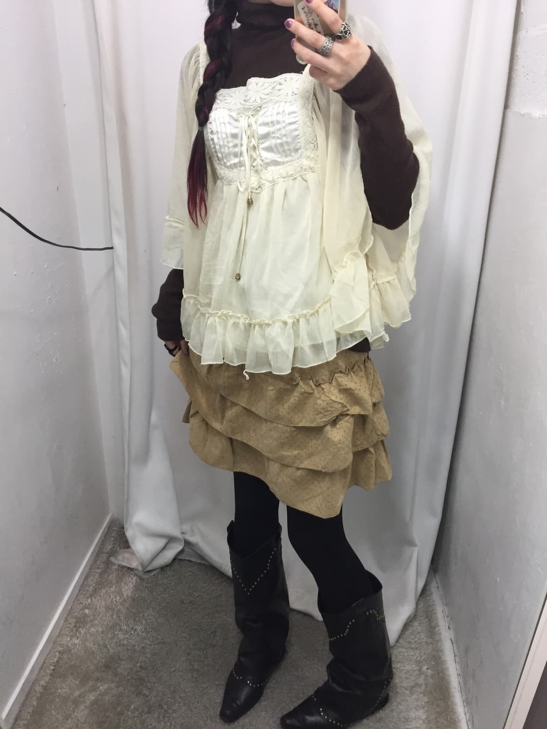 베이지 소녀 코디 🤎 상품이미지4