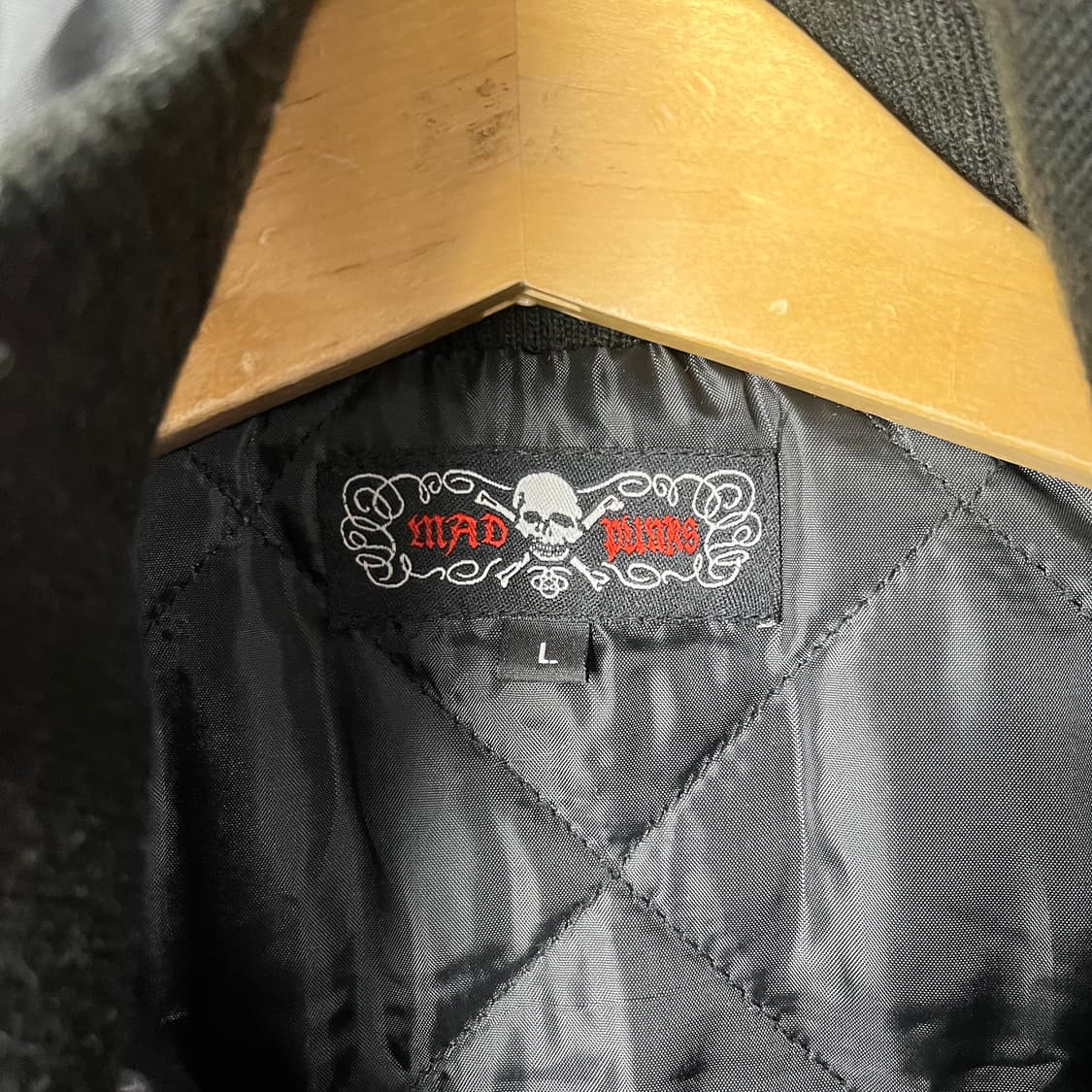 [Mad Punks] 매드펑크 스컬 울프죠 패딩 상품이미지5