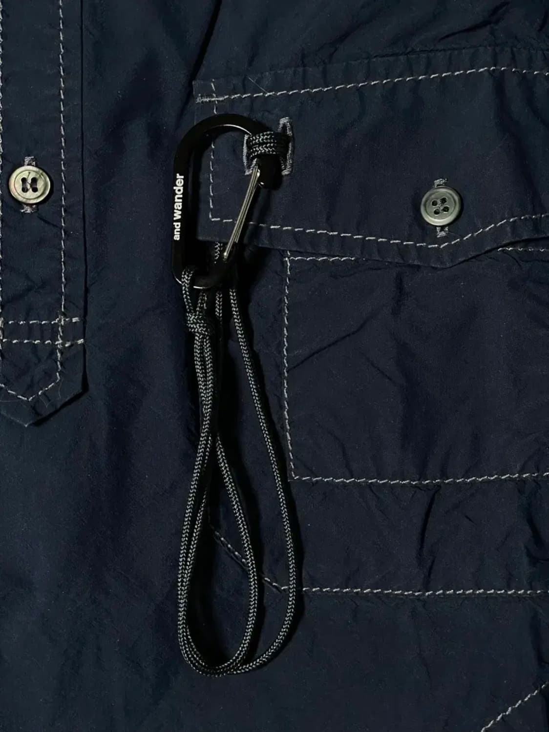 and wander CODURA Typewriter L/S Shirt 상품이미지4