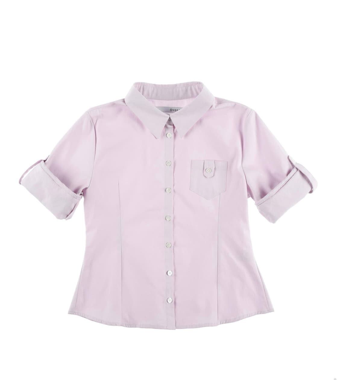 ONSKA ROLL UP OXFORD SHIRT (PALE PINK) 상품이미지2