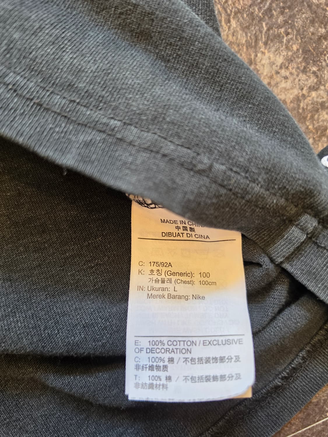 NIKE 프리미엄 에센셜 반팔 티셔츠 블랙 상품이미지5