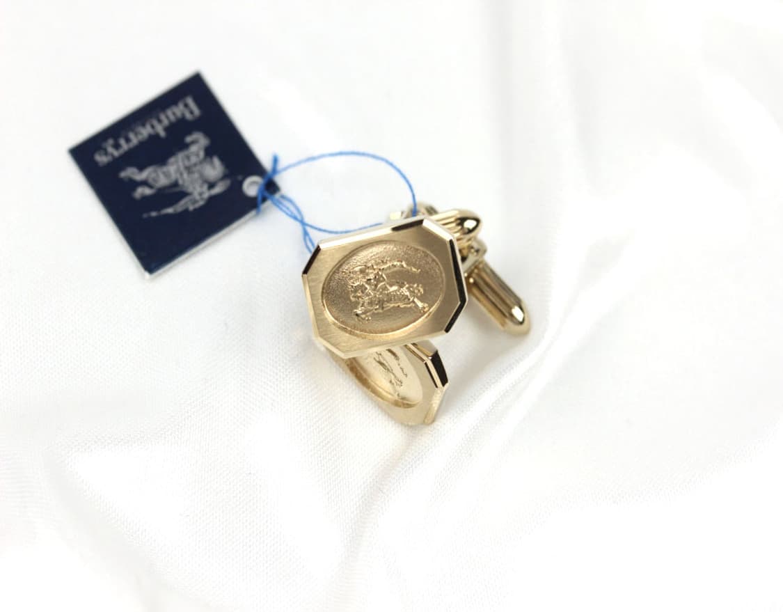 버버리 미사용 S등급 남자 명품 커프스 빈티지 상품이미지3