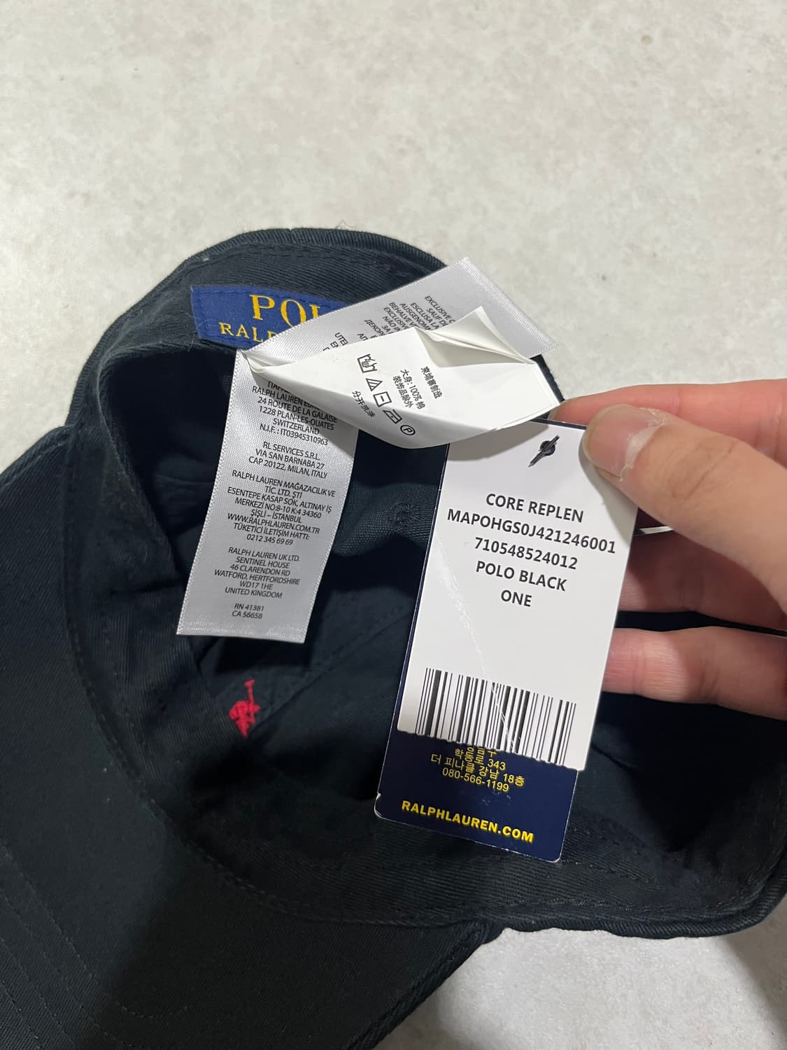 폴로 랄프로렌 볼캡 ( 택달린상품) 상품이미지3