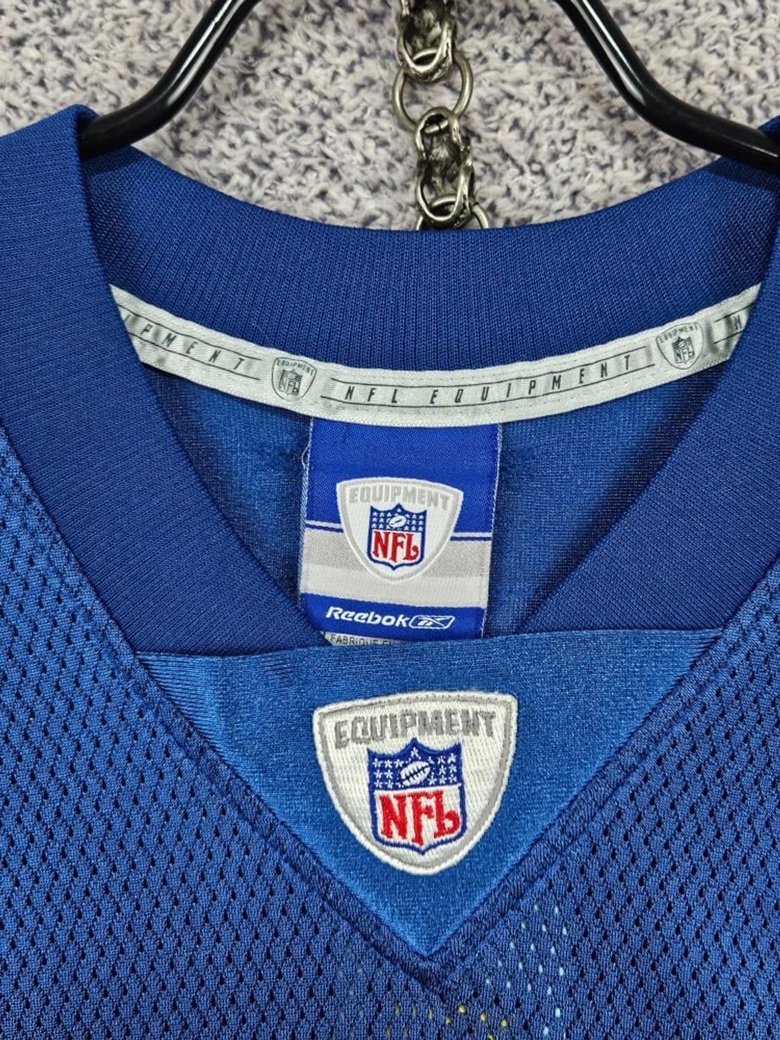 리복 NFL 인디애나폴리스 콜츠 풋볼 져지 ( XL ) / 11852 상품이미지8