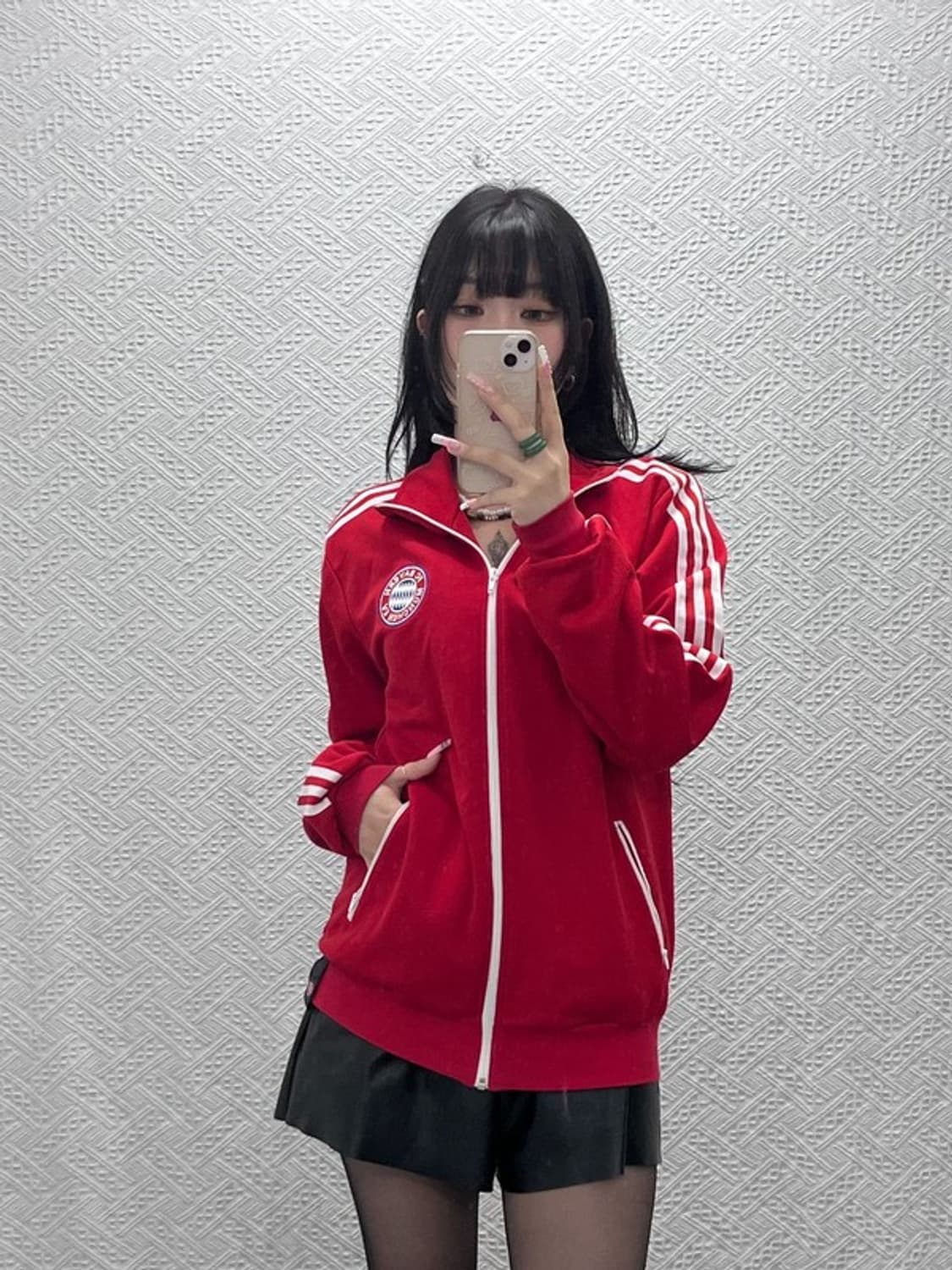 아디다스 올드스쿨 FC 바이에른 뮌헨 져지 집업 100 C12239 상품이미지2