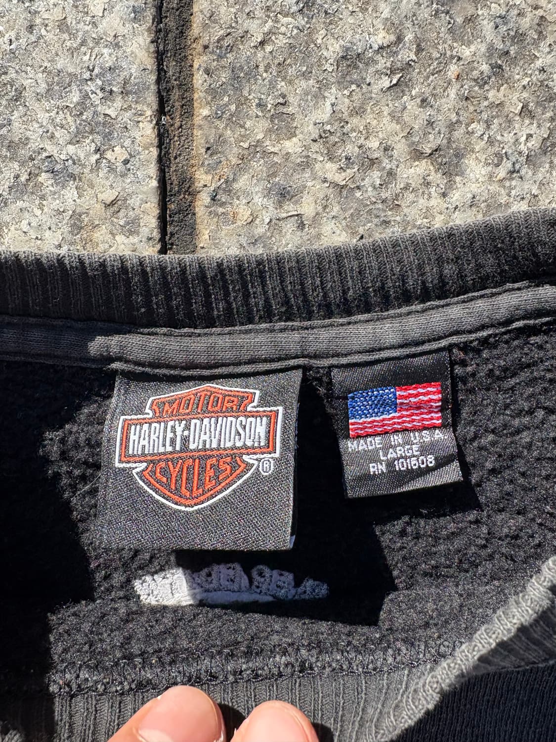 00s 할리데이비슨 맨투맨 made in usa 상품이미지3