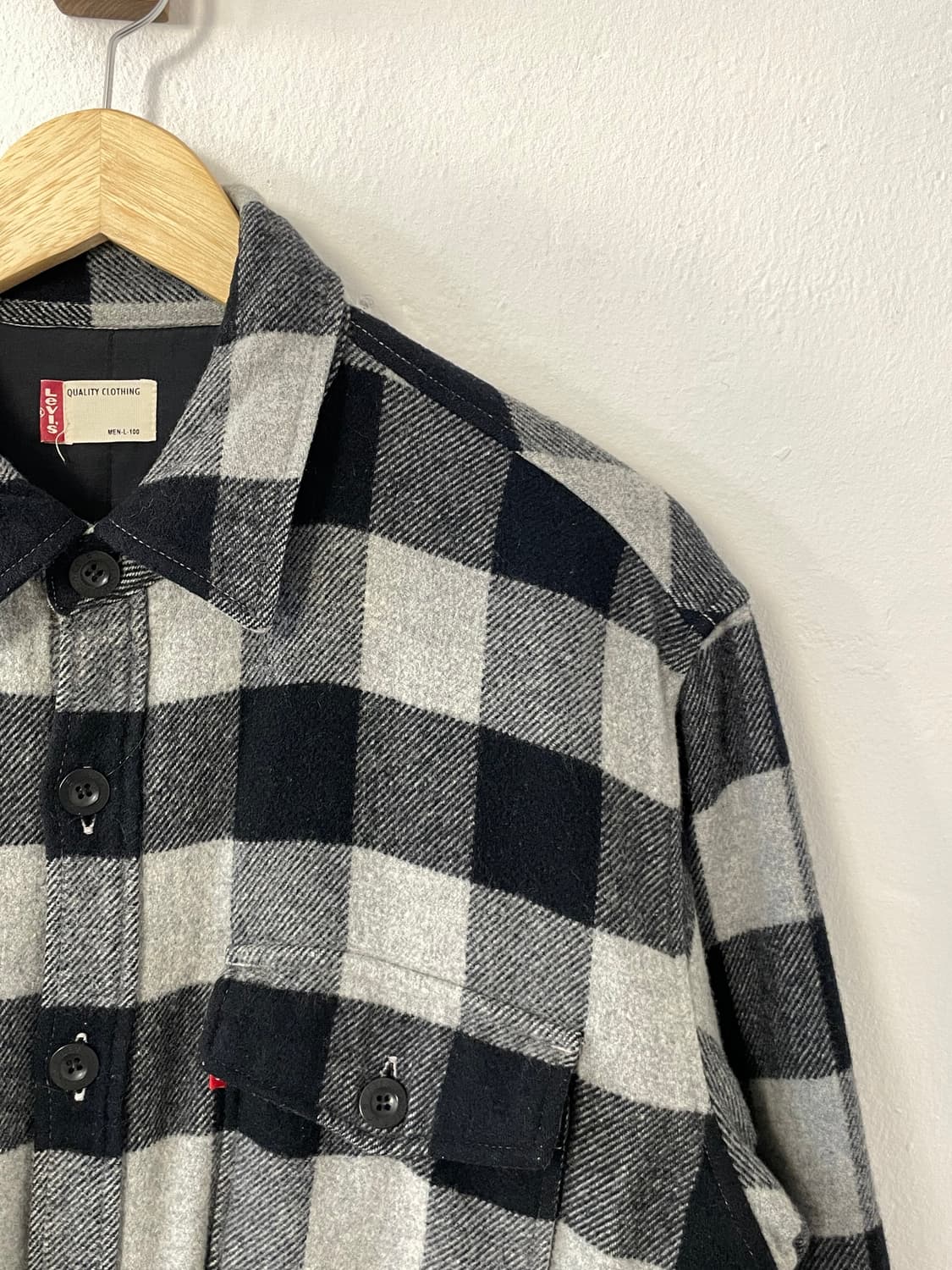 리바이스 체크 셔츠  상품이미지4