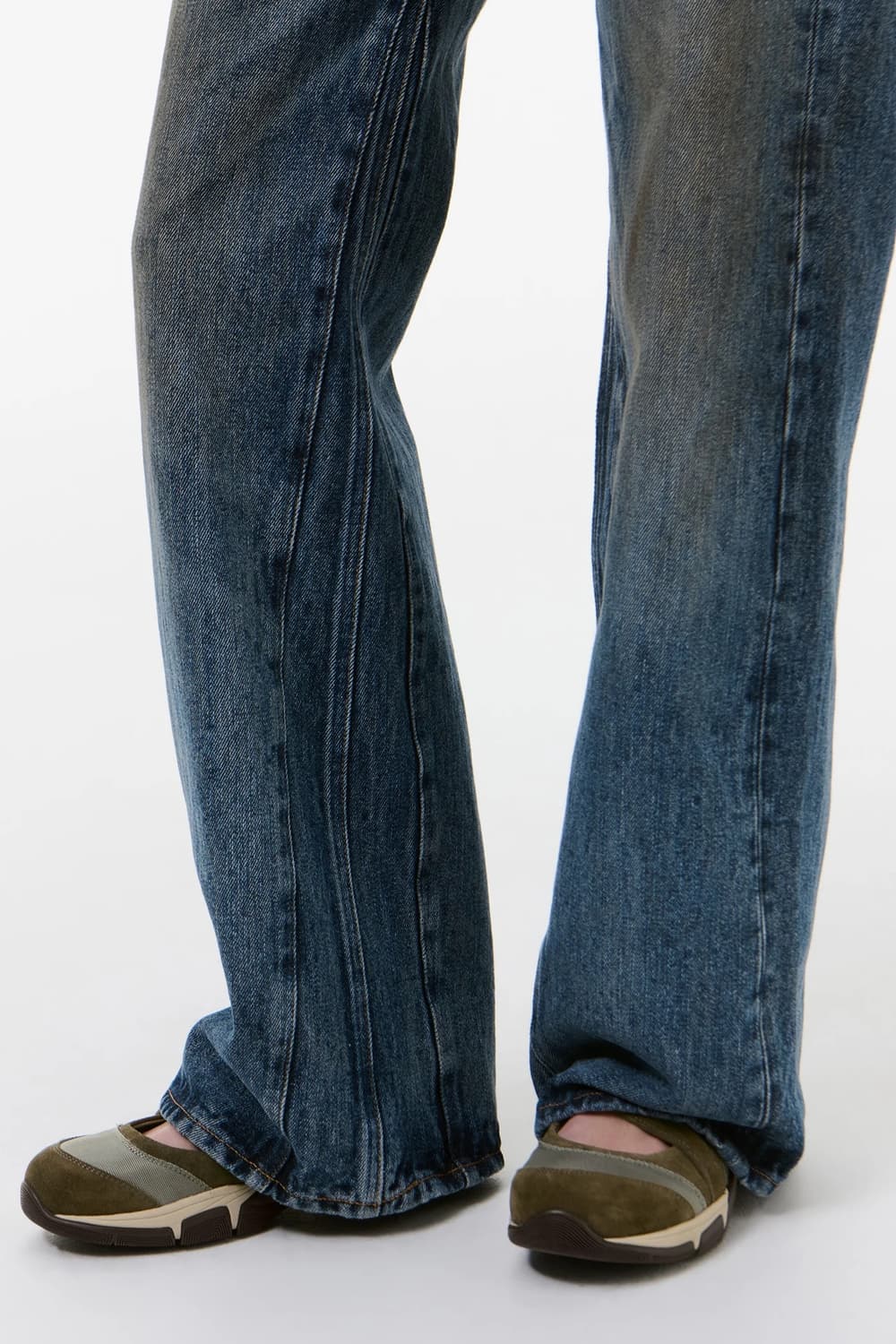 [36,37,38,39]아워레가시 스위트 하트 발레리나 슈즈/실버그린 상품이미지2