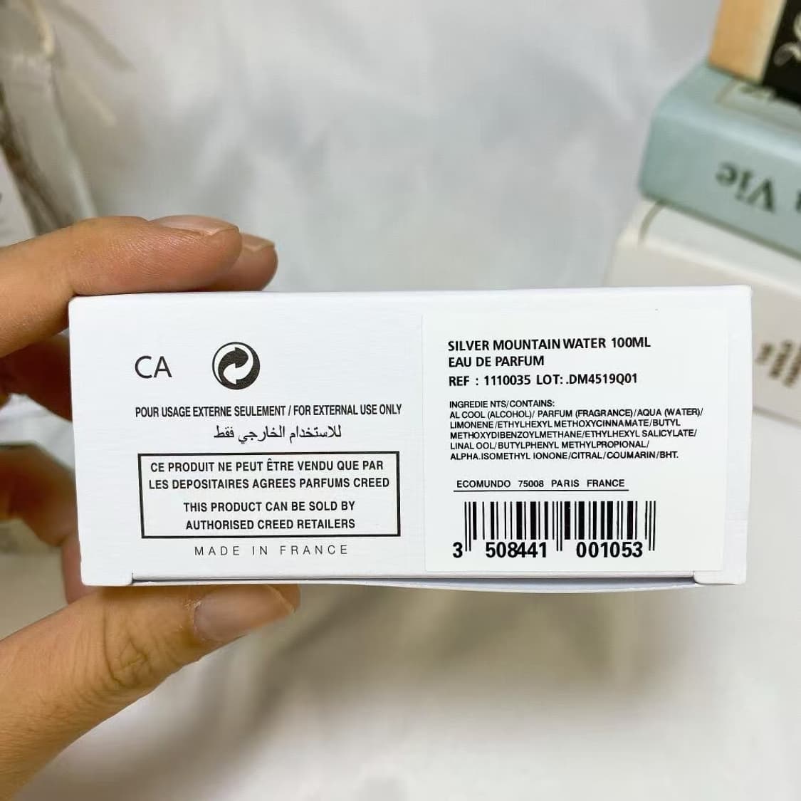크리드 실버 마운틴 워터 향수 100ml 상품이미지3