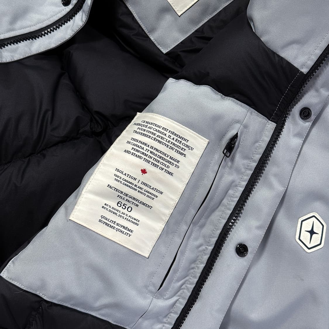 QUARTZ 후드 퍼 다운 파카 상품이미지3