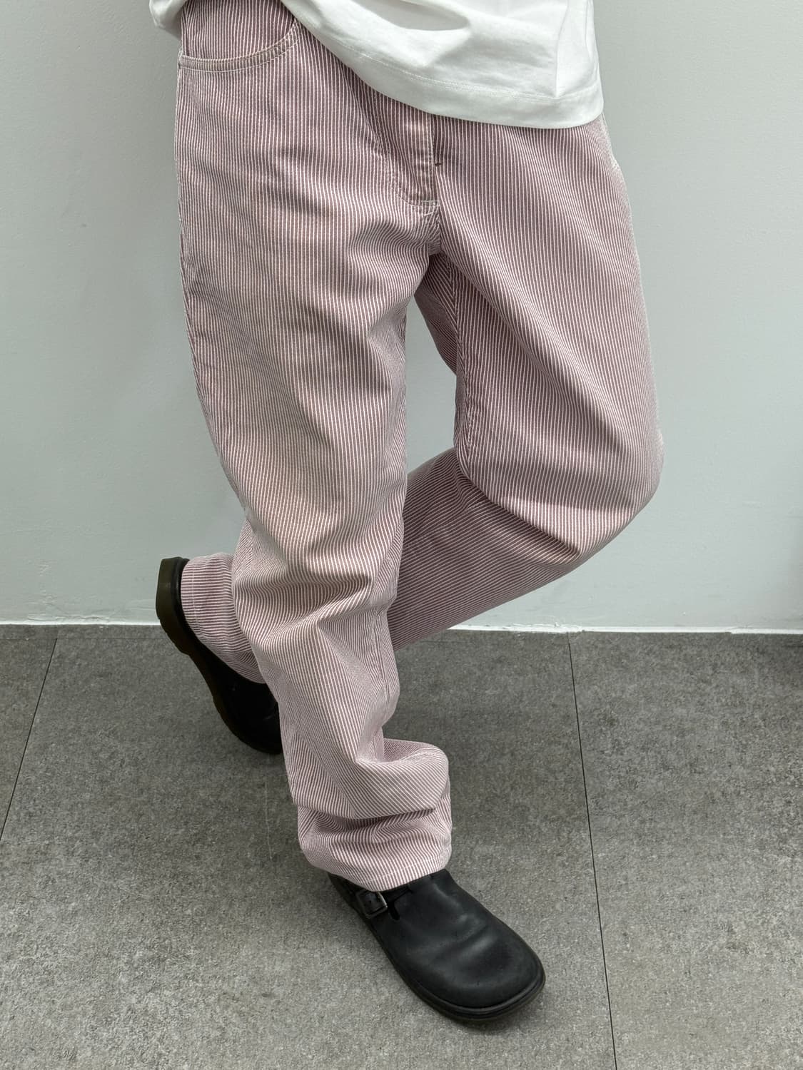 에드윈 레드 팬츠 상품이미지1