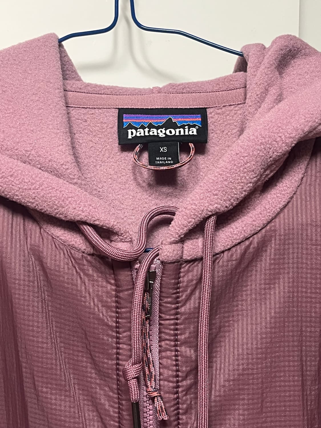 파타고니아 마이크로디니 여성 후드집업 xs 핑크 상품이미지2