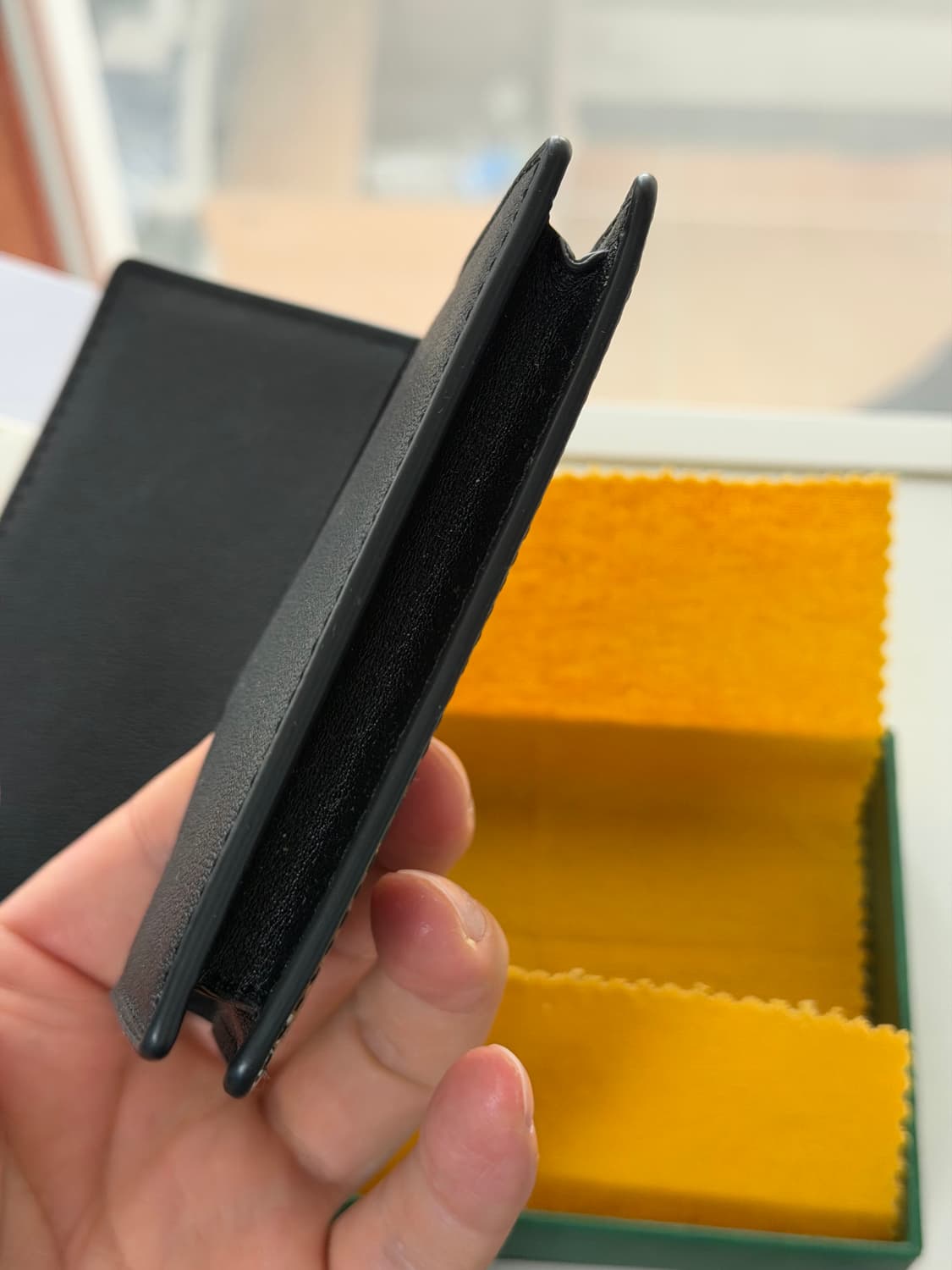 고야드 말제르브 명함지갑 블랙 상품이미지6