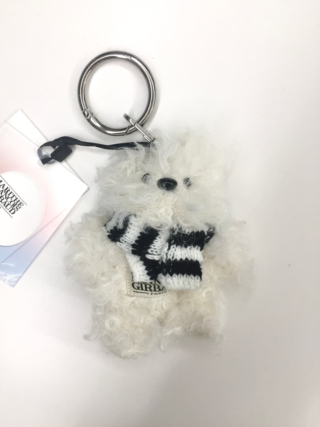 마리떼 프랑소와 저버 곰돌이 키링 화이트 상품이미지6