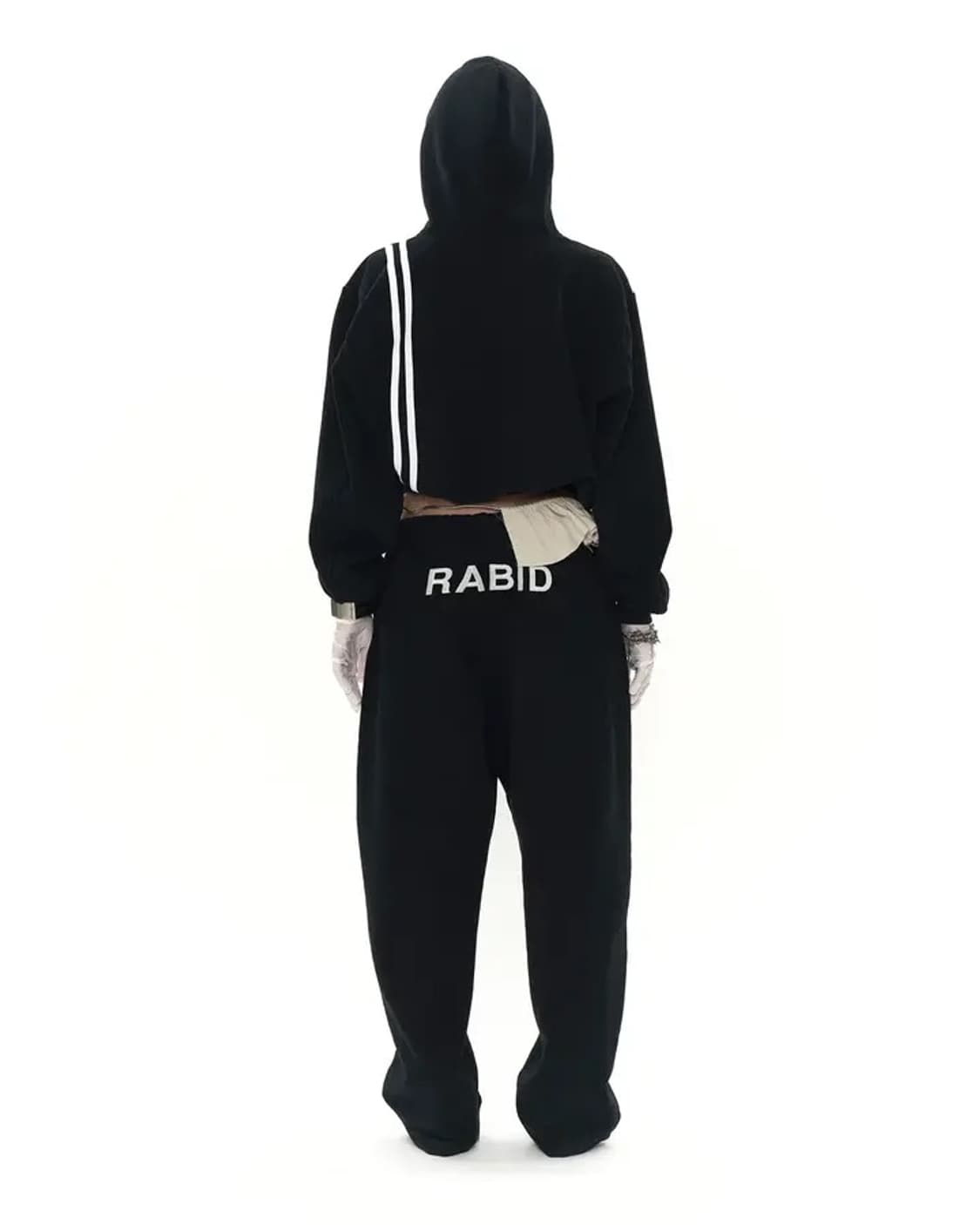 (L)604services 604서비스 비디드 스쿨로고 트랙팬츠 상품이미지2