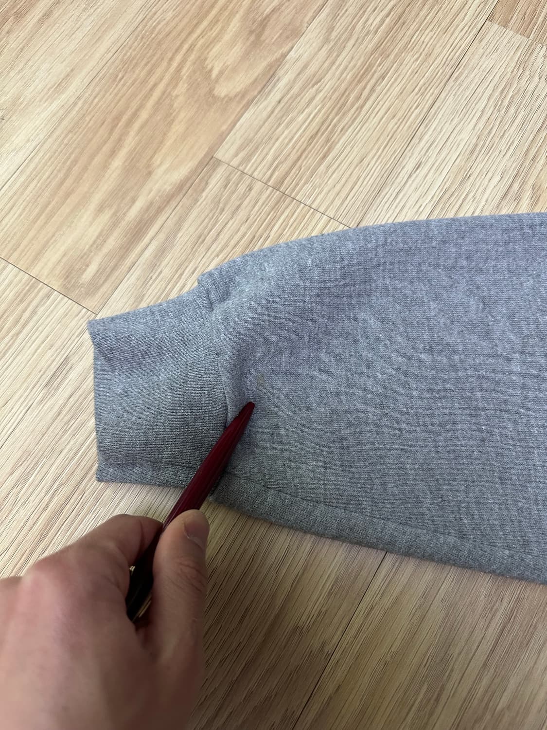 00s 빈티지 러셀 후드집업 그레이 M 상품이미지7