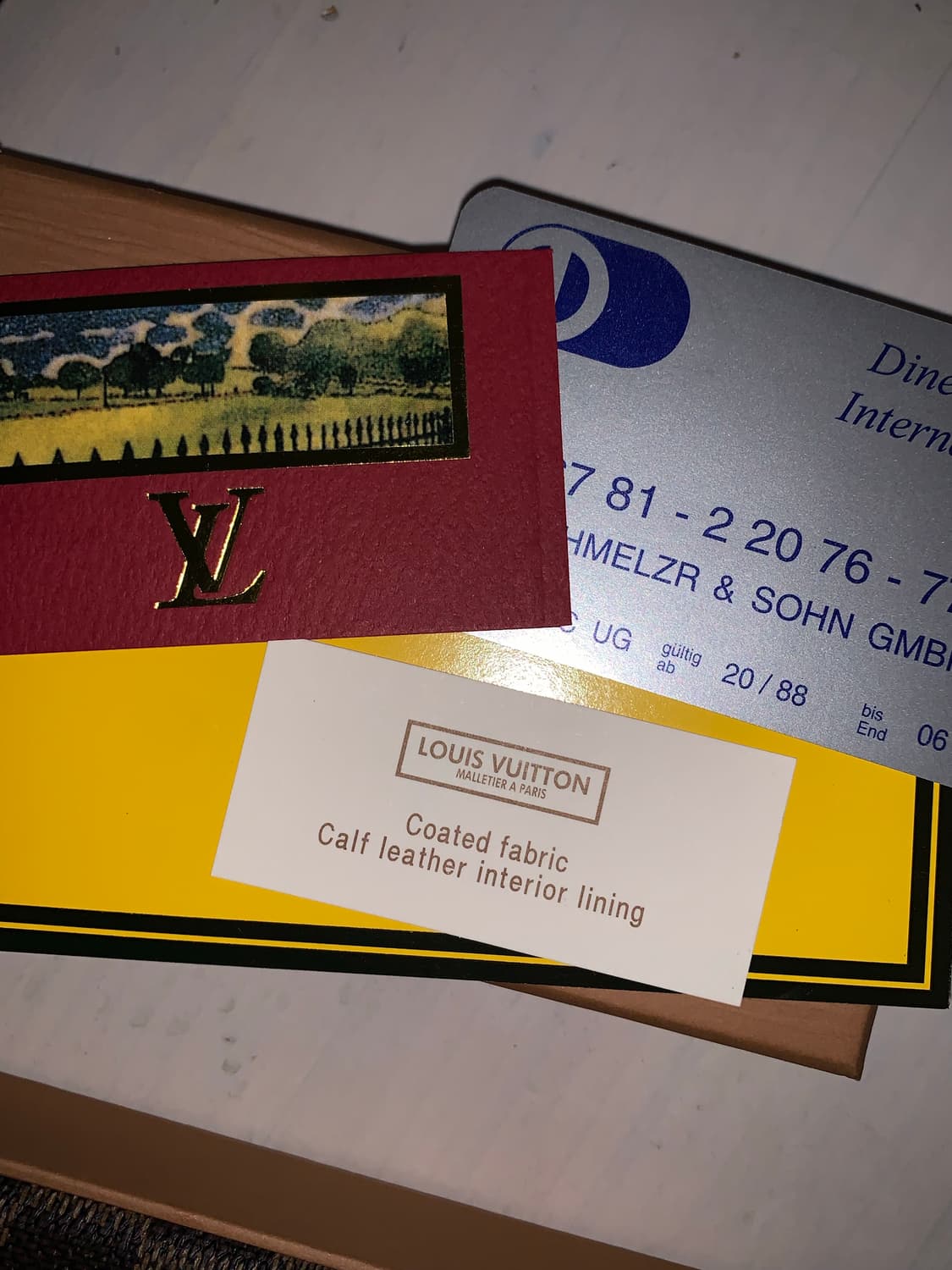 루이비통 다미에 에벤 키 홀더 지갑 상품이미지2