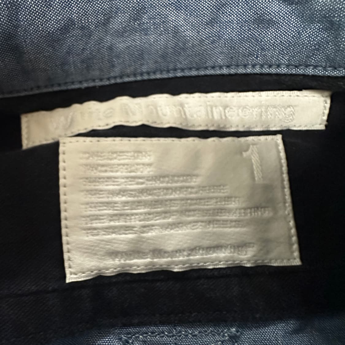 WHITE MOUNTAINEERING japan made shirt 상품이미지3