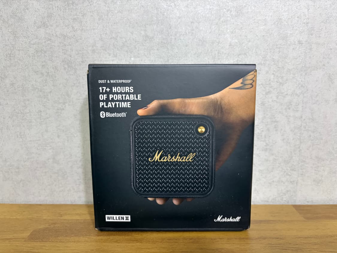 마샬 윌렌2 블랙 새상품 상품이미지1