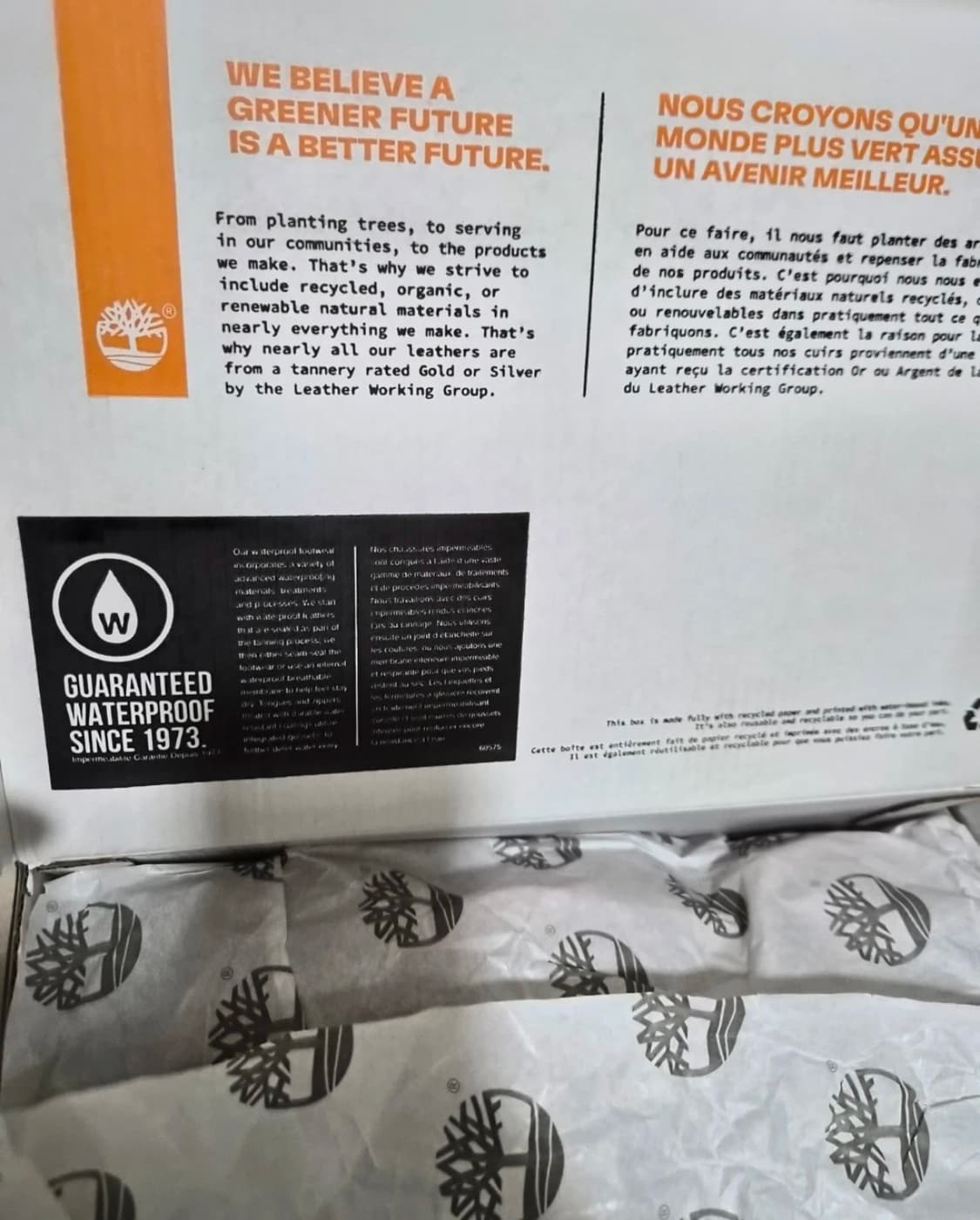 팀버랜드 6인치 프리미엄 워터프루프 부츠 250 새거 상품이미지3