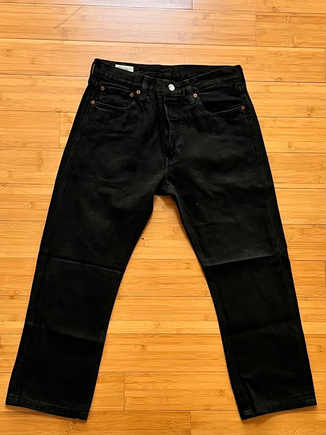 리바이스 501 빅E 블랙진 W30 L32 상품이미지2