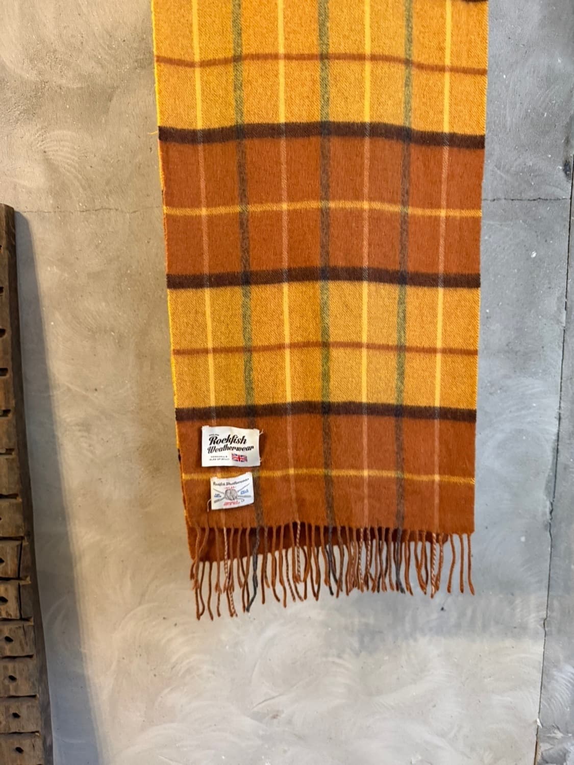 락피쉬 스코티쉬 램스울 머플러 상품이미지5