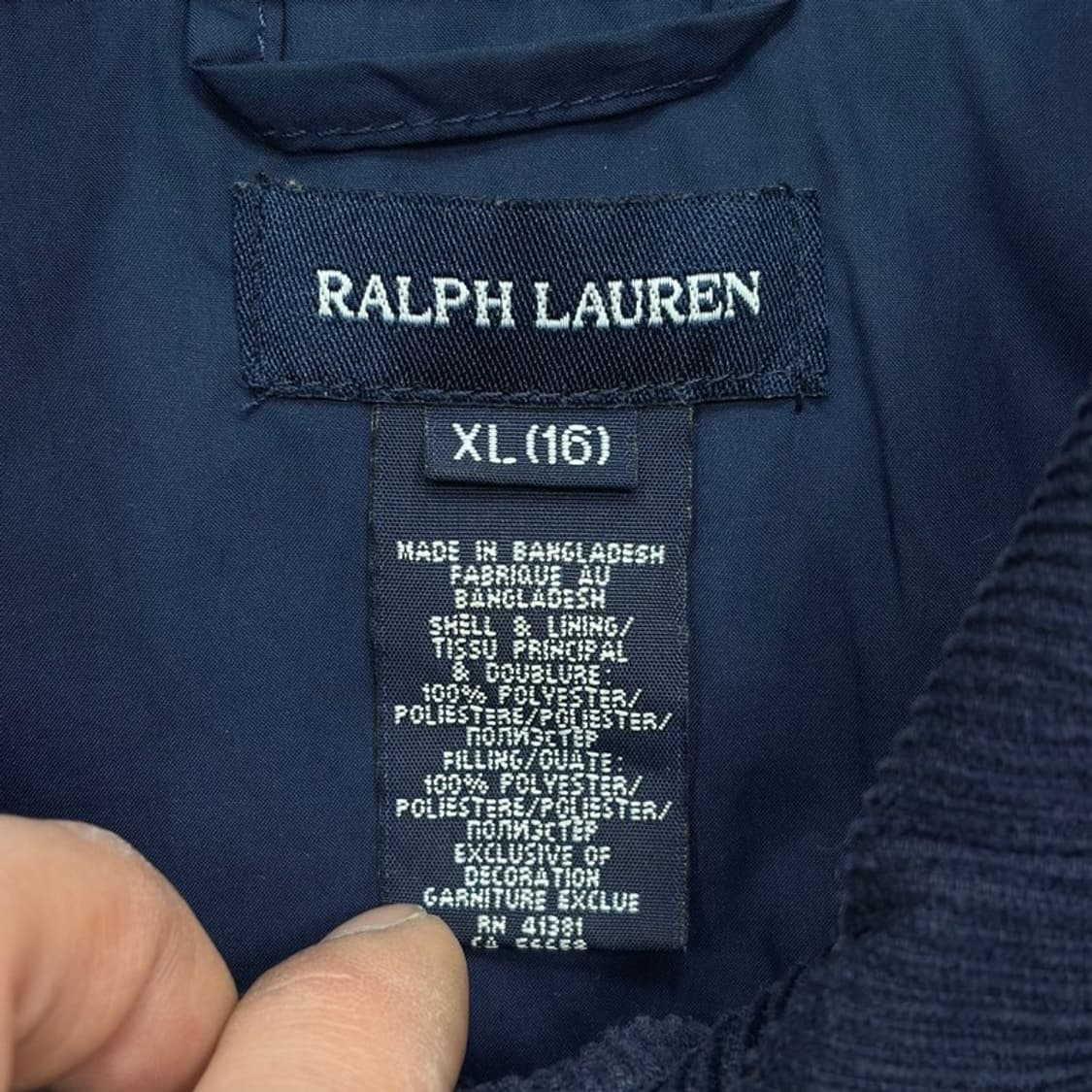 랄프로렌 퀼팅 자켓 v2290 상품이미지6