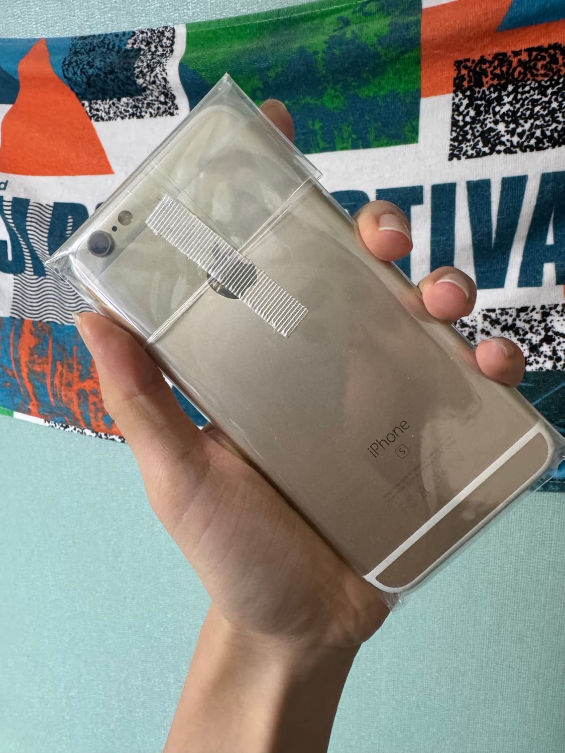애플 아이폰 6s 골드 심프리 64GB 배터리 100% 무음카메라 상품이미지2
