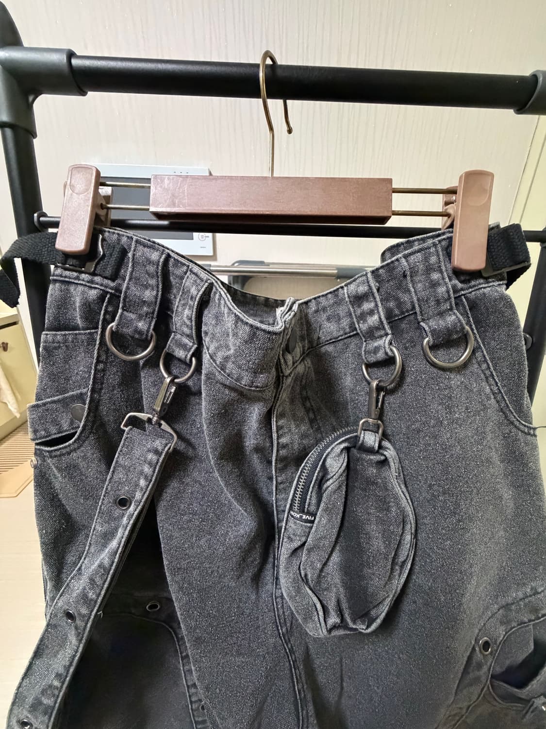 FIVEKOH 데님 스트릿 반바지 상품이미지3