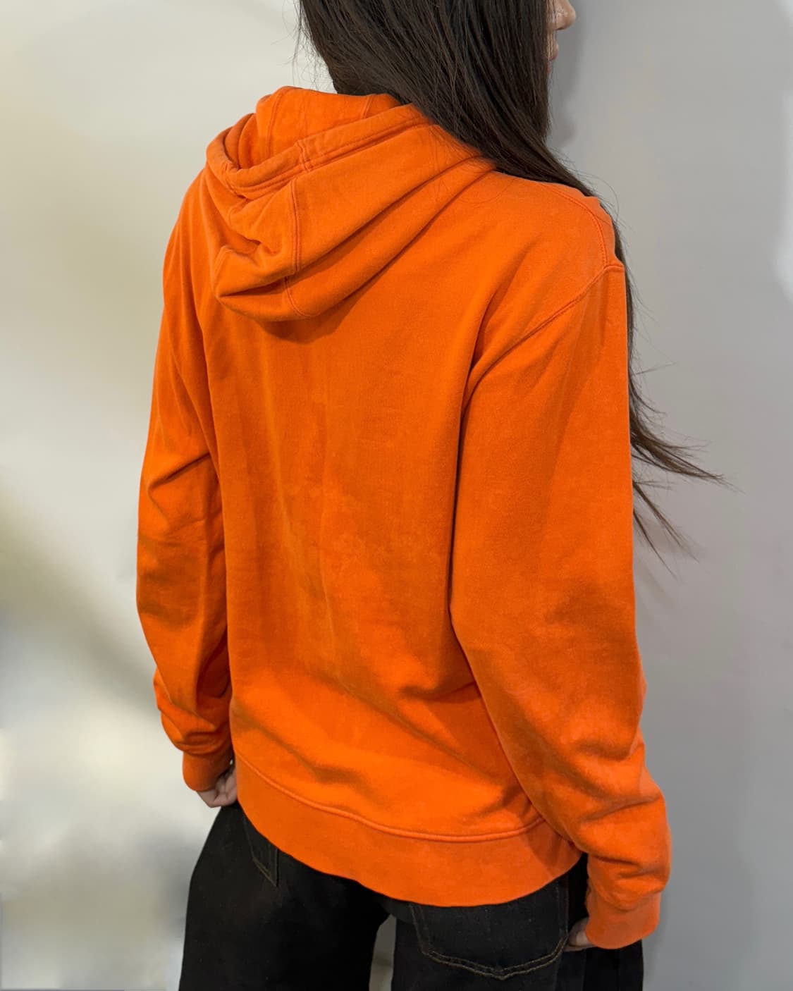 90s NIKE 오렌지 후드티  상품이미지3