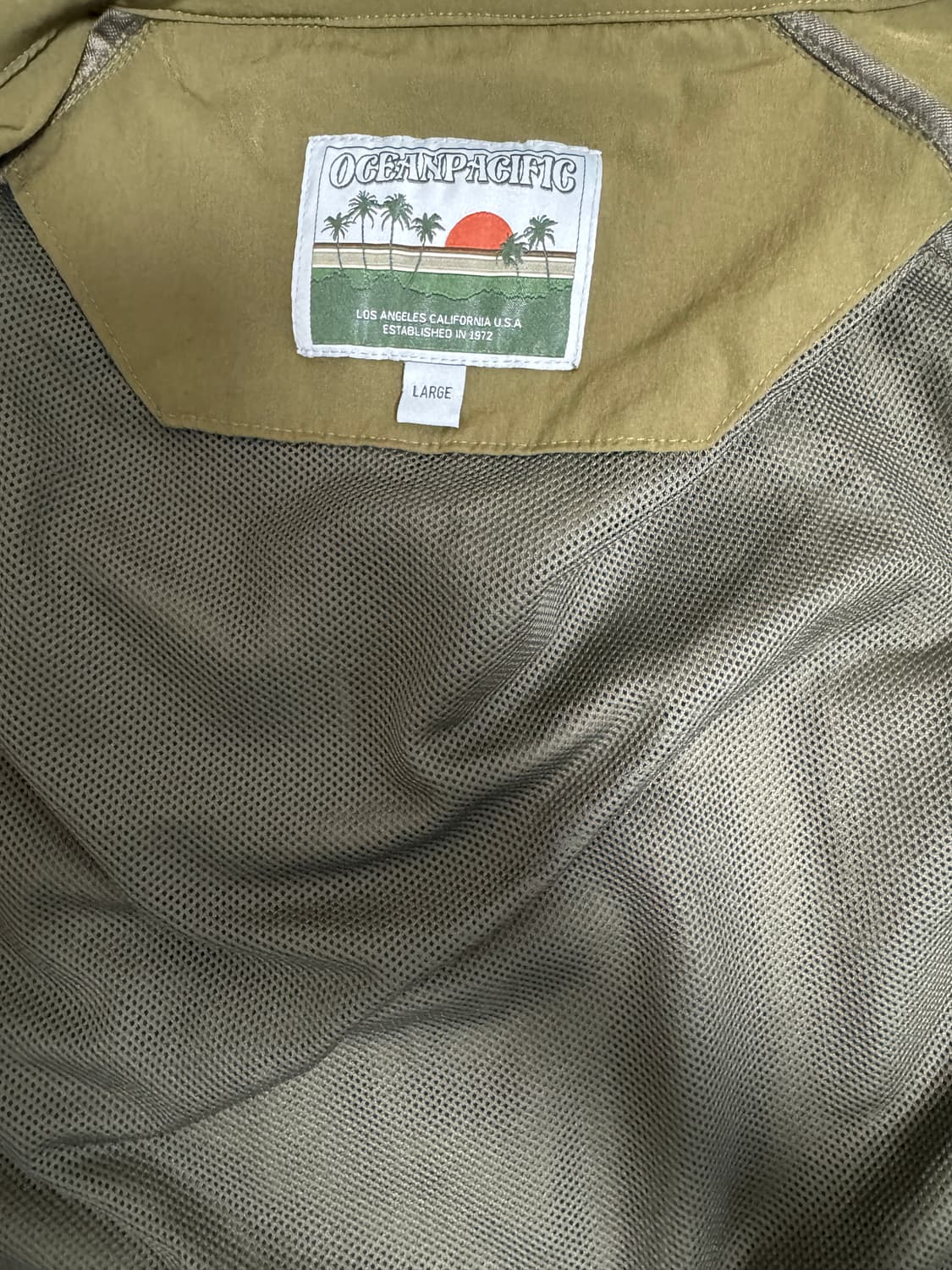 오션퍼시픽 남녀공용 스트링 윈드브레이커 WOPC6SAJPZ22 상품이미지3