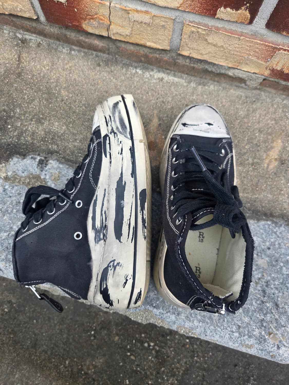 R13 하이탑 스니커즈  상품이미지3