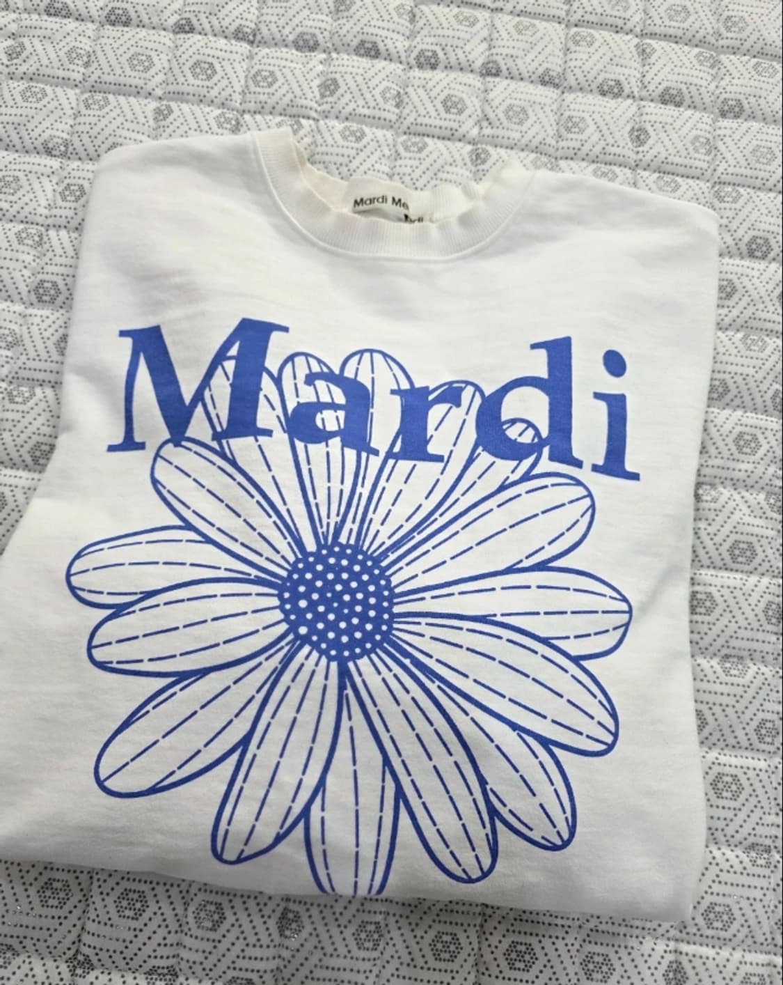 마르디 메크르디 플라워 맨투맨 상품이미지3