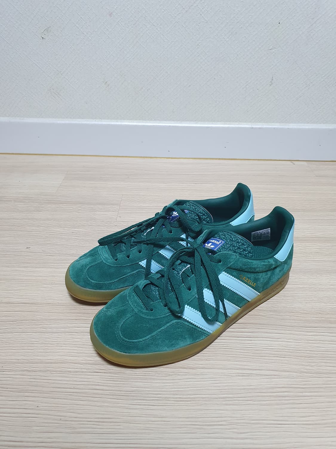 아디다스 가젤 그린 스웨이드 265 상품이미지4