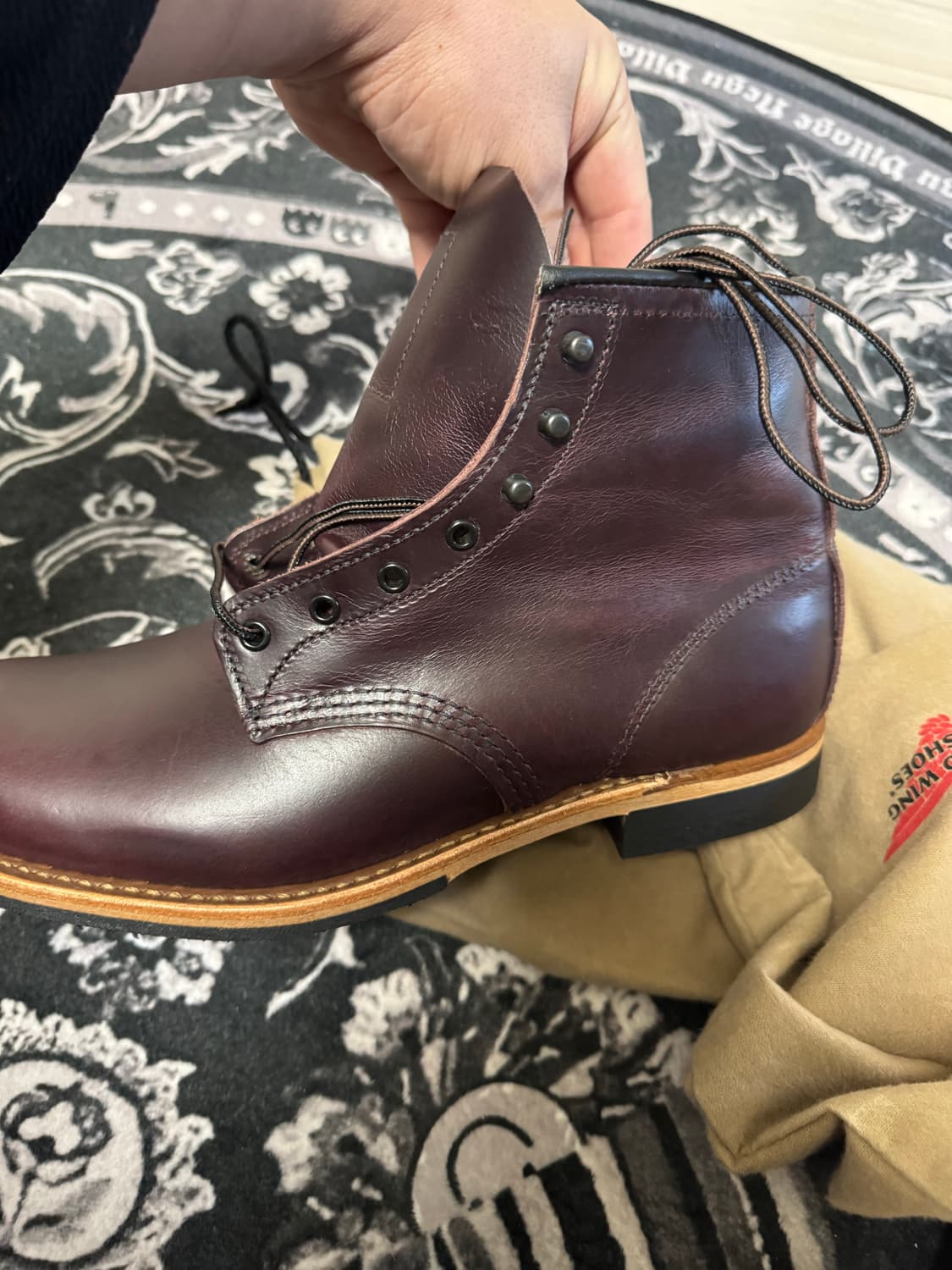 새상품) 레드윙 9419 벡맨 블랙체리 270 상품이미지5